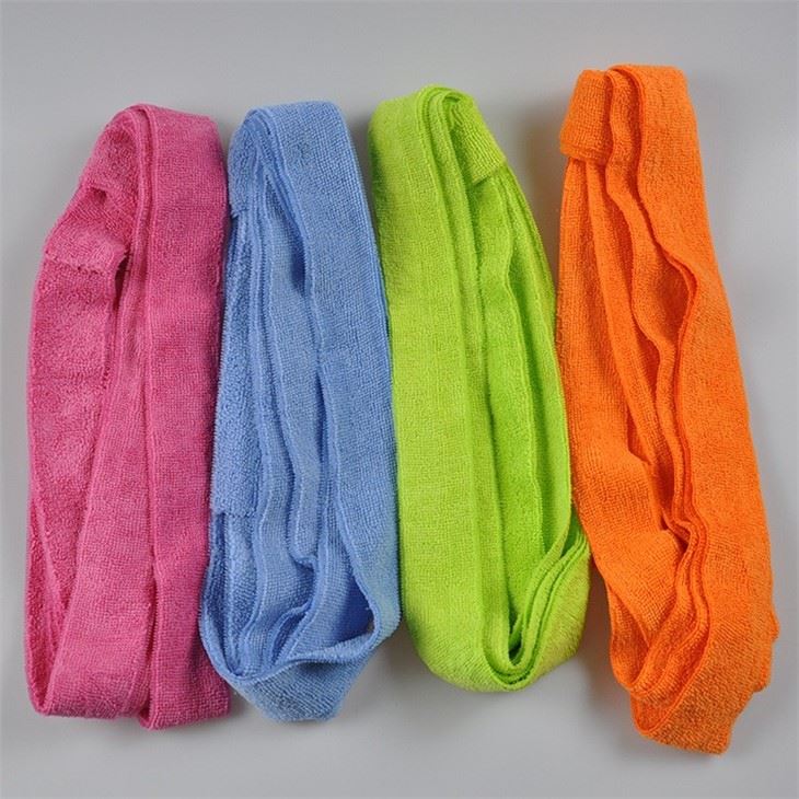 3 Cm 4.5 Cm Cloth Cleaning Fabric Supplies Microfiber Stripes Roll For Mops